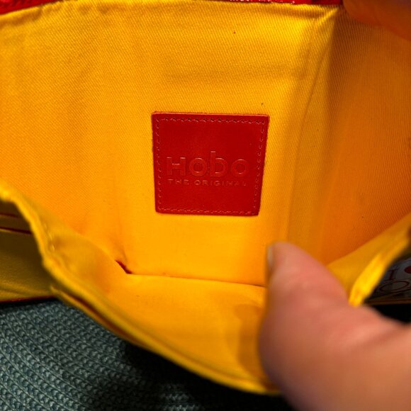 Red Hobo Wallet - Picture 3 of 5